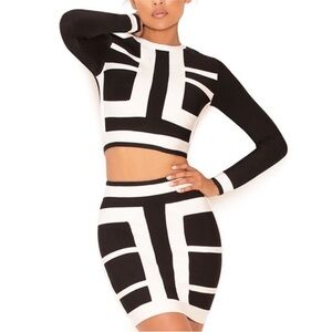 House of Cb skirt set